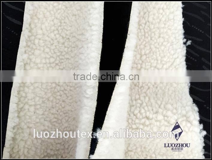 faux wool fabric for garment