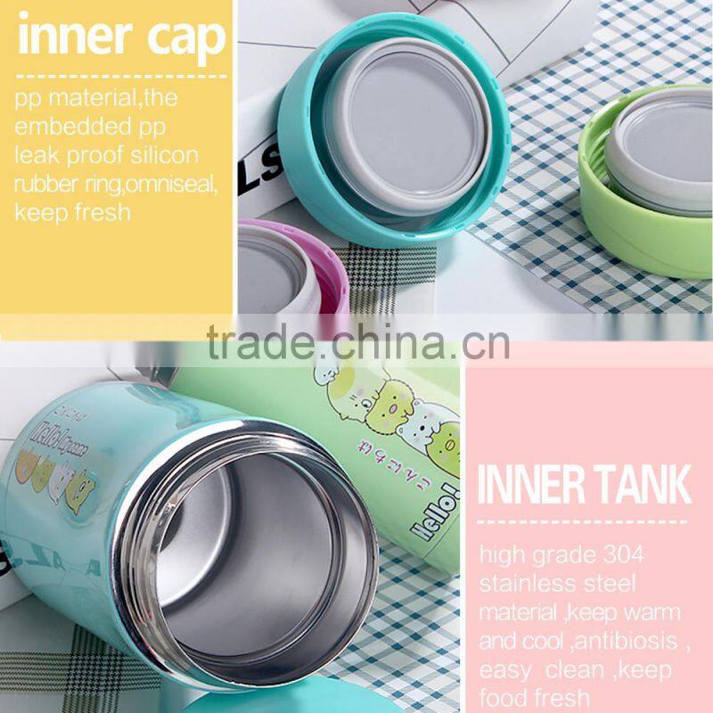 food warmer container stainless steel vacuum silicone food container