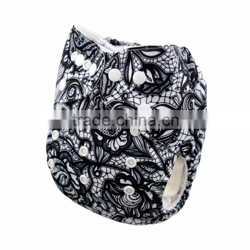 Alva New Pattern Pocket Cloth Diaper Best Baby Diaper Wholesaler