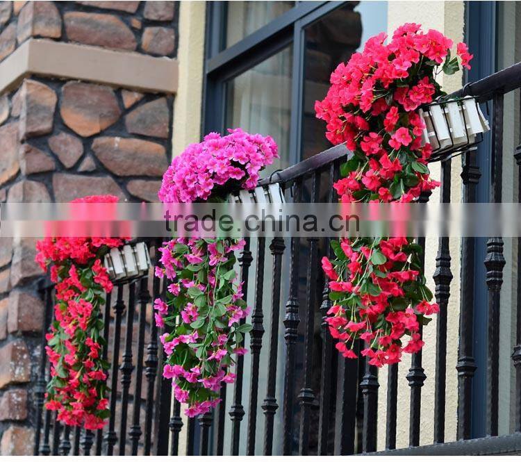 Wholesale purple silk violet flower for wedding