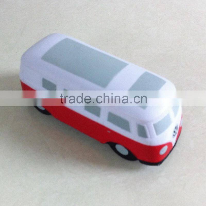 Das Auto shuttle bus pu stress promotional gifts