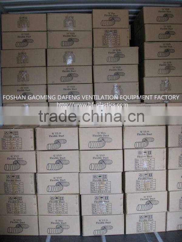 three-layer spiral air conditioning insulation duct with fast coupling