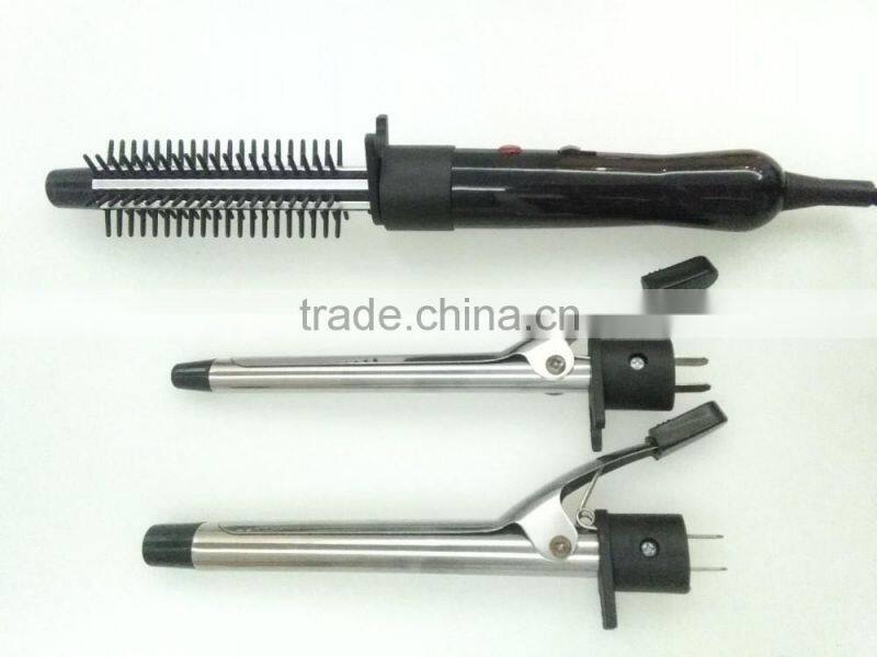 Three in one new style hair curler fashion hair curling iron