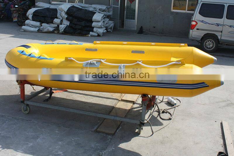 CE certification RIB300 fiberglass speed boat