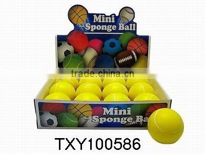 Kids Play PU Ball MINI SPONGE BALL 3"IN BASEBALL