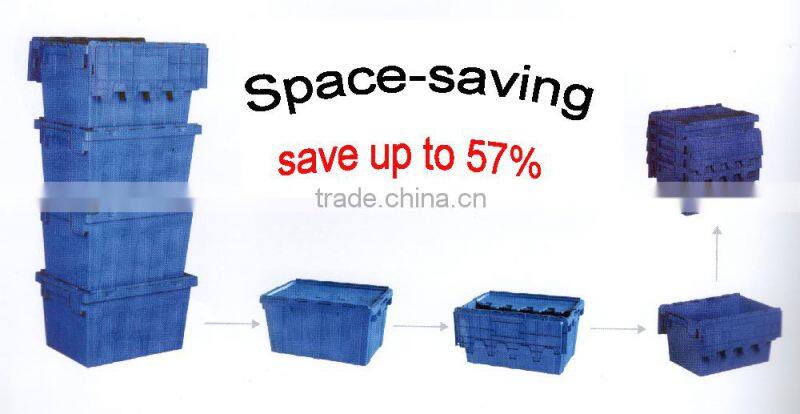 Foldable PP Plastic crates for sale logistic crates