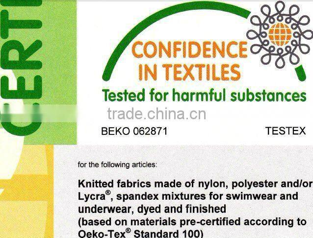 Alabastrine spandex nylon knitted warp swimwear underwear sportswear fabric