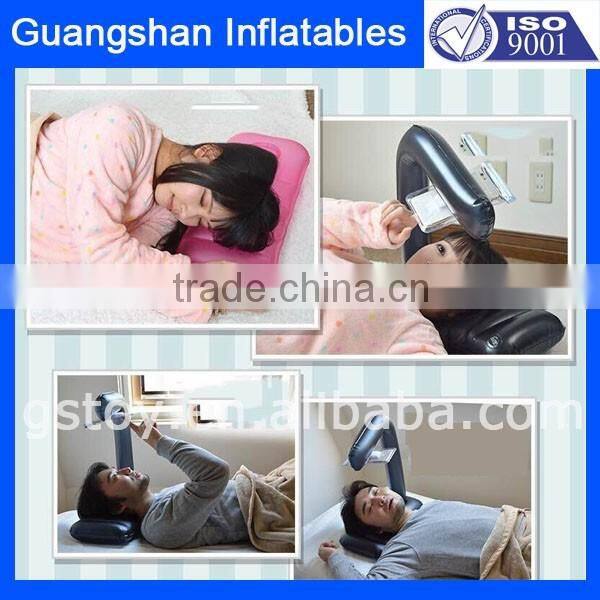 back rest inflatable neck pillow for travel