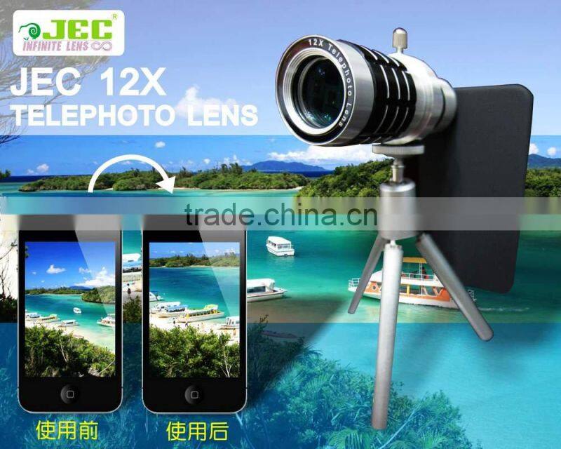 telephoto lens JEC 12 X Patented Telephoto for iPhone 4