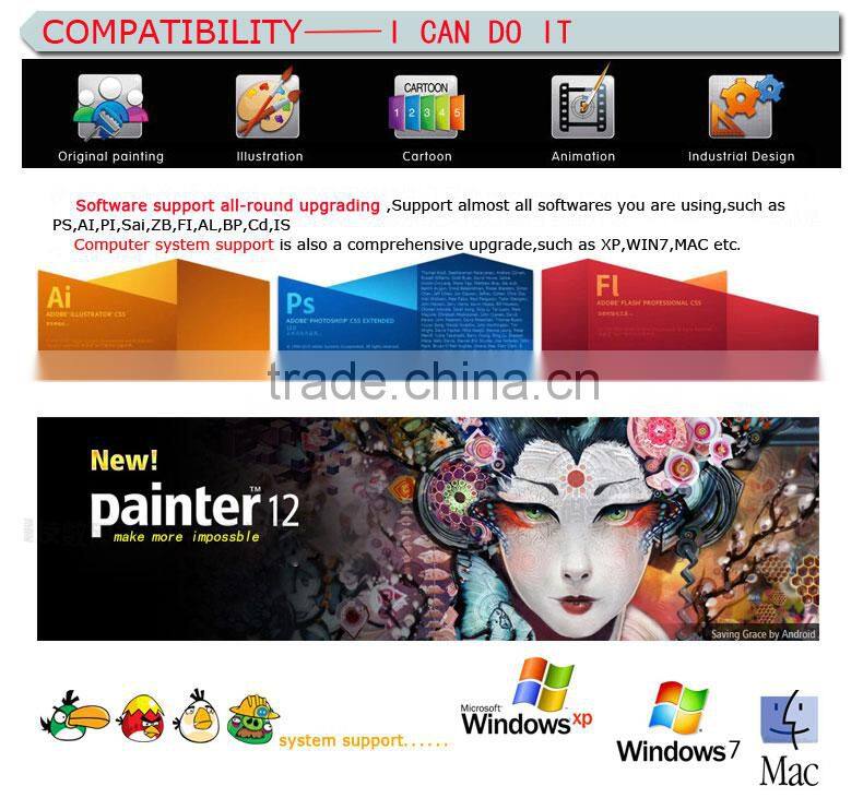 Ugee M708 drawing graphic tablet for artist