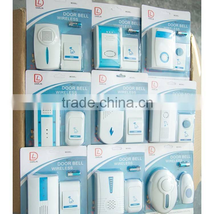 Main with competitive price walmart luchkarm wireless 32 music baoji switch kids bedroom 12v dc digital doorbell remote contro l