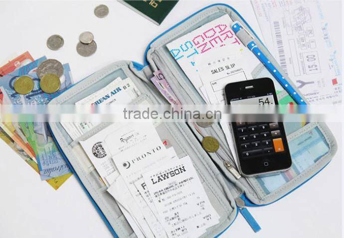 Durable Waterproof Travel Document Wallet Passport Holder Organizer