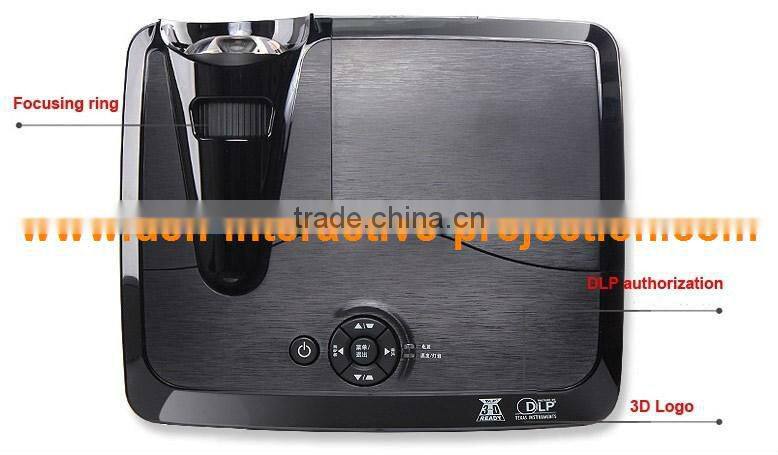 DEFI 4500 lumens short focus projector,pocket lcos rgb led projector by better supplier