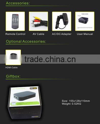 3d blue-ray full hd media player , Supports plug and play function and full formats of vedio audio and picture