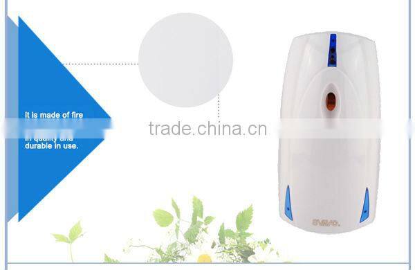 Hot sale bathroom auto perfume dispensers removable battery type aerosol dispenser V-