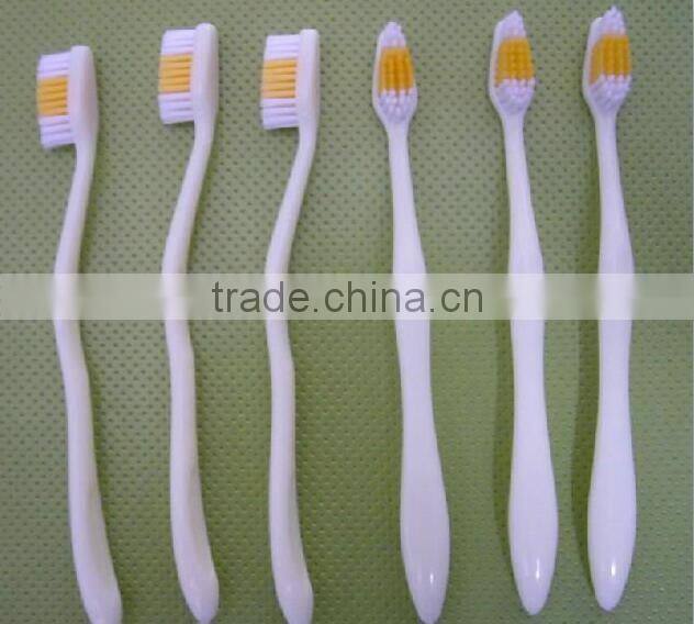 travel use healthful transparent hotel toothbrush transparent toothbrush