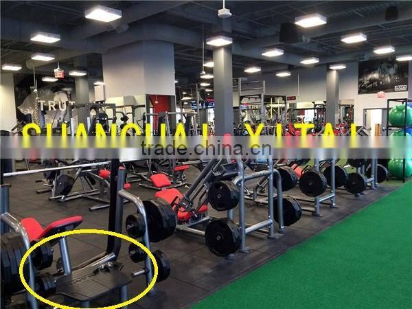 High abrasion performance anti slip gym floor rubber mat 20mm manufacturers in China