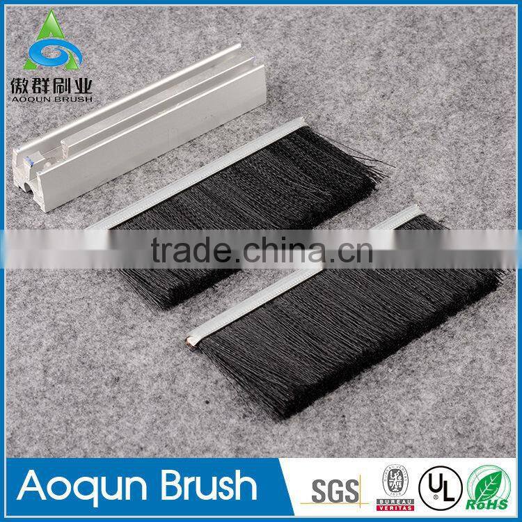 Aluminum Holder Escalator side brush Escalator brush strip