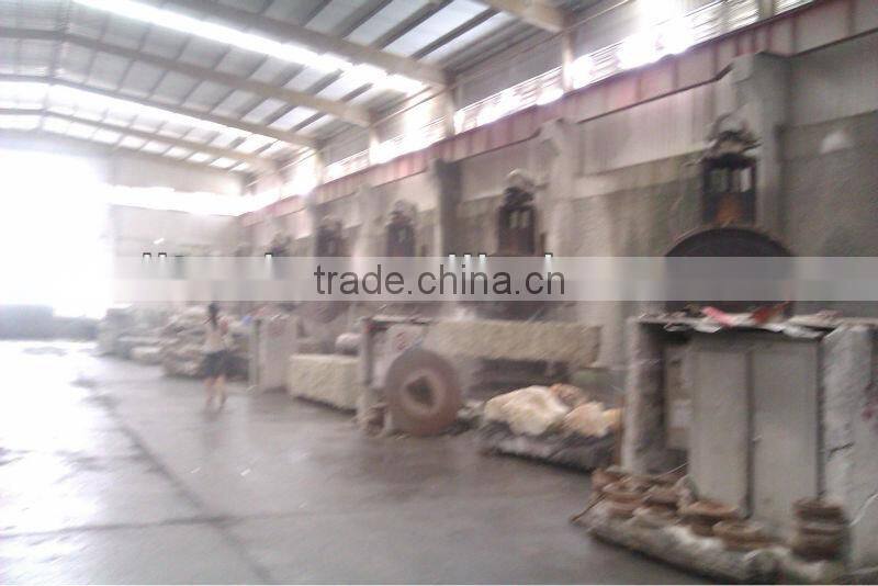 Single arm high efficiency multi-blade stone cutting machine