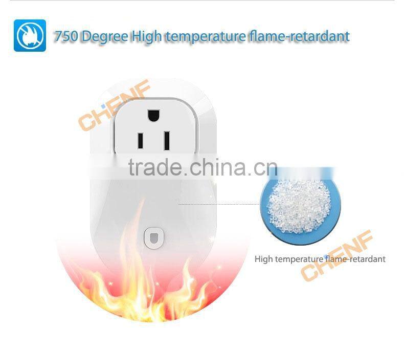 Newest Design Cheaper US Plug WiFi Remote Control Socket Outlet