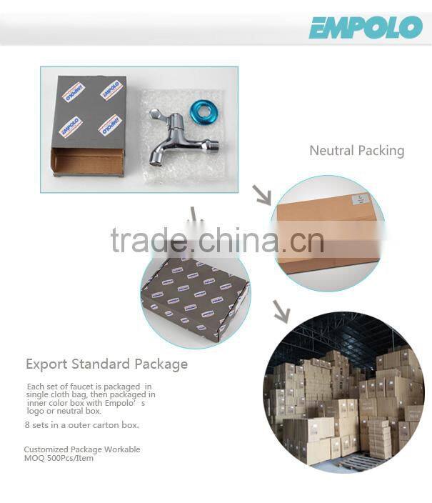 Long Body Wall Mounted Casted Brass Single Cold Faucets Mixer Bibcock IW152