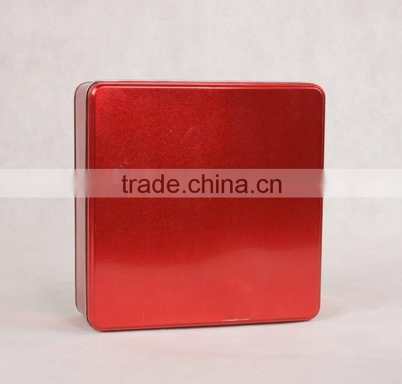 fancy metal christmas gift boxes&metal gift tins