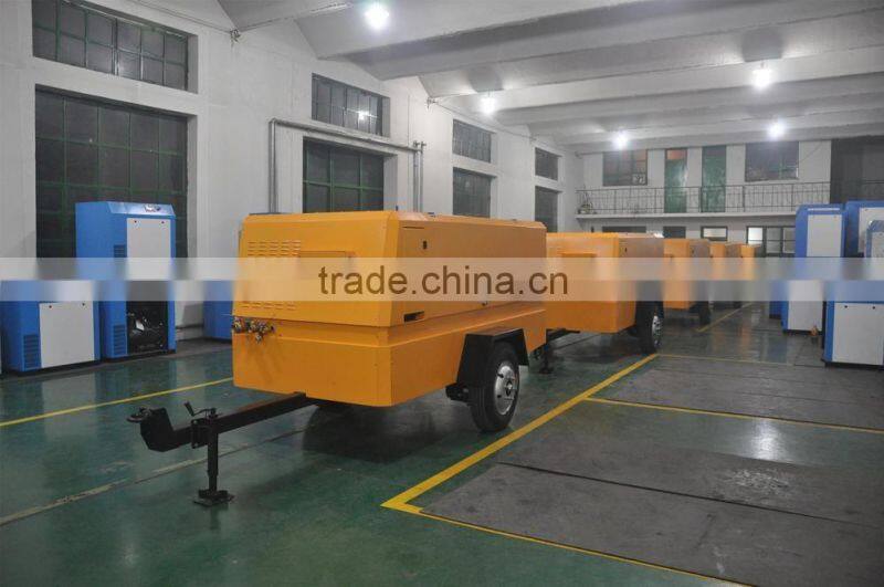 Shoukai SDP900E portable diesel engine air compressor for drilling equipment