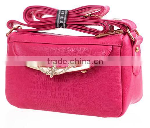 High capacity blue crossbody small bag for women