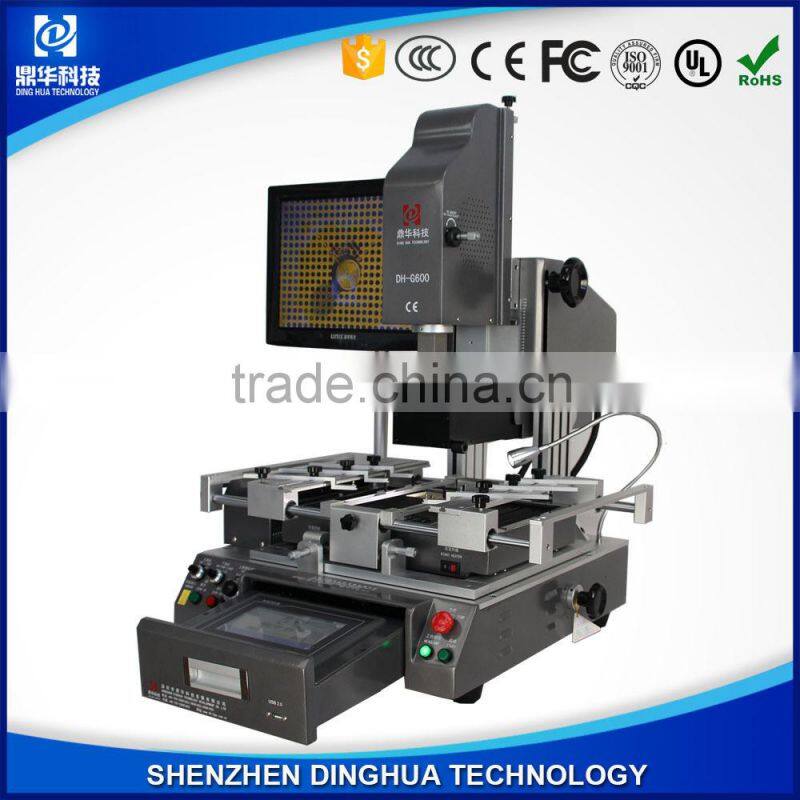 Manual bga rework station reballing heater with optical alignment sysem for vga bga repair DH-G200
