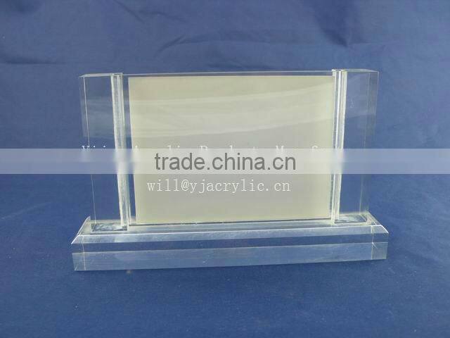 high quality acrylic frameless picture frame