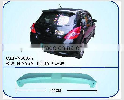 ABS REAR SPOILER FOR TIIDA 02-09