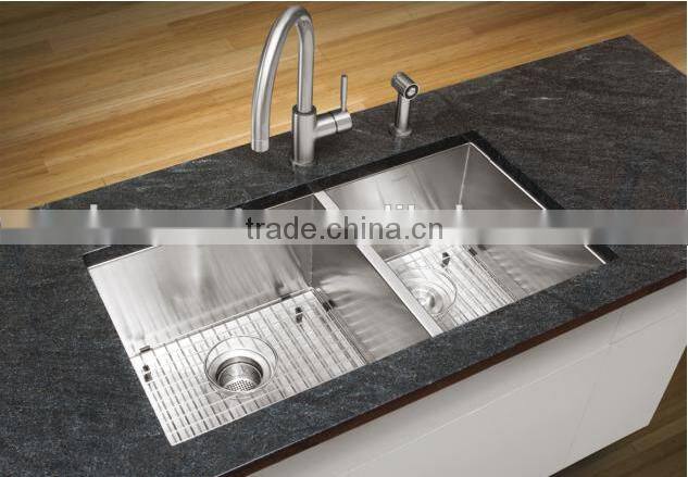 Undermount single handmade stainless steel single kitchen sink