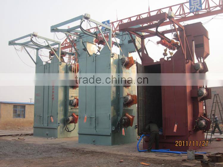Q376 Lifting hook type shot blasting machine