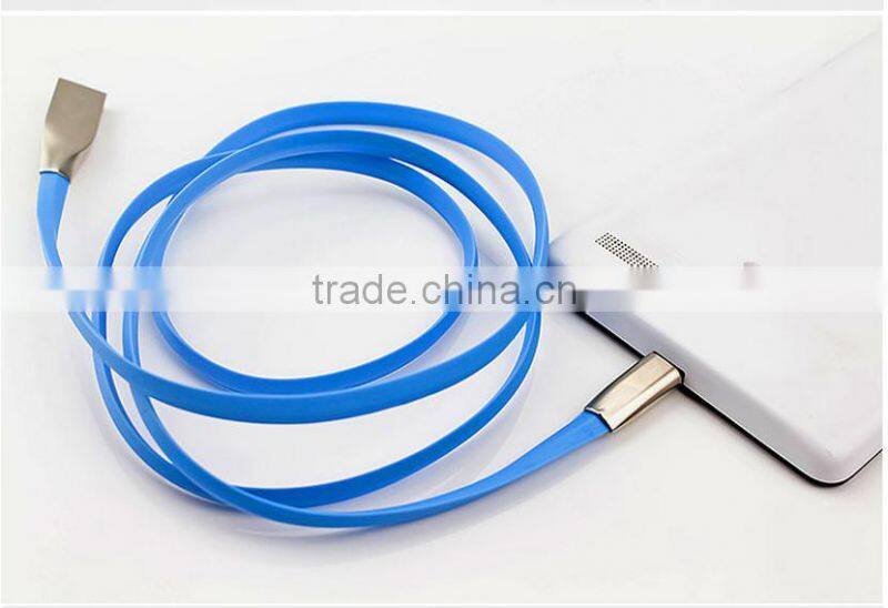 Fast Charge 2.0 Current Usb Data Sync Cable Charger Cable Metal Head Data charging Cable
