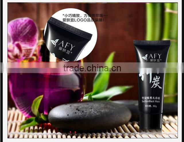 AFY Bamboo Charcoal Facial Mask,Nose Pack Blackhead Remover Mask Cream , Ance Black Head Pore Strips Mask Deep Dleansing