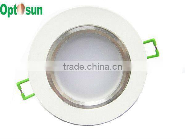Aluminum 12w round led downlight housing