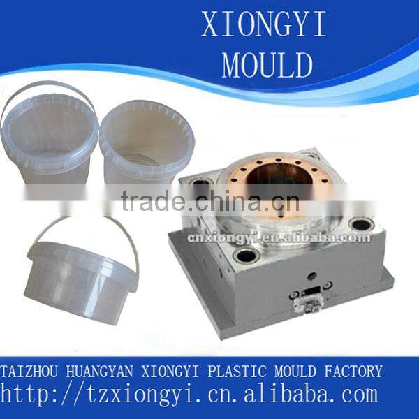 custom EU standard ice cream bucket mould manufacturer