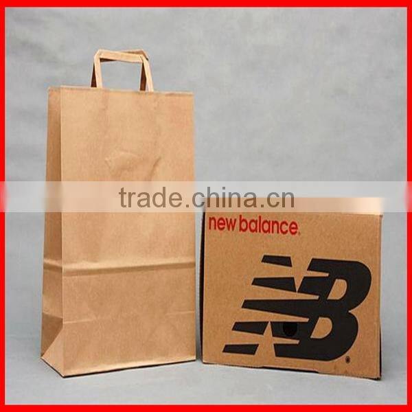 Popular High Quality Kraft Different Types Of Paper Bags With Handles Wholesale