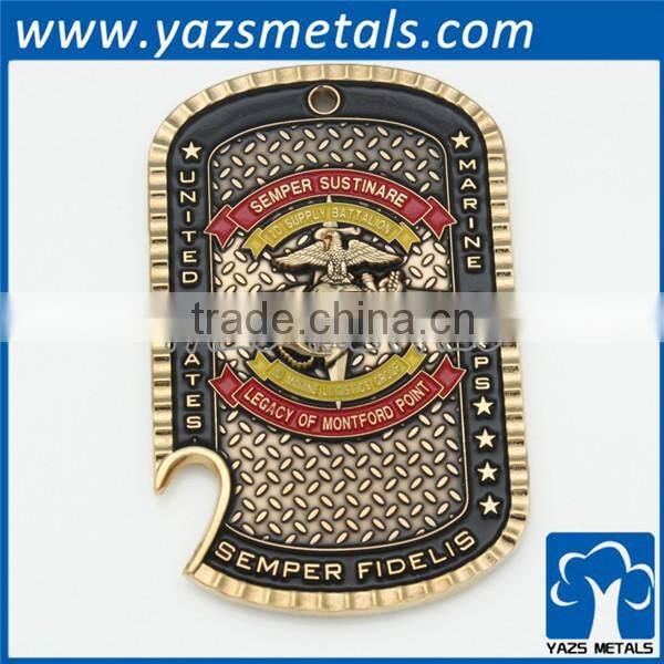 metal keychain aluminum bottle opener