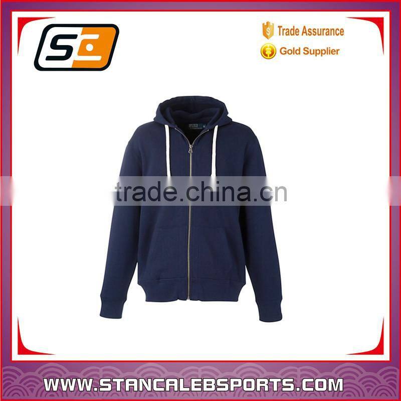 Custom hoody jacket stand collar hoodies for men