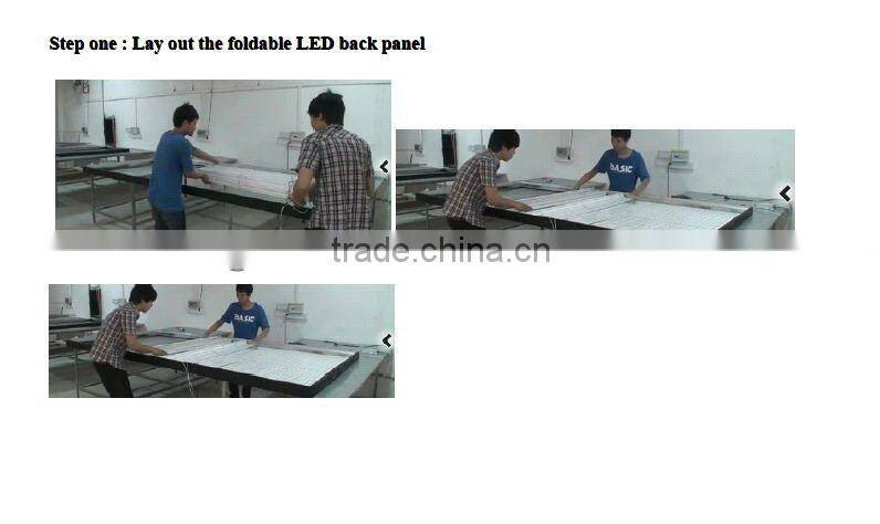 Double sided led backlit highway unipole