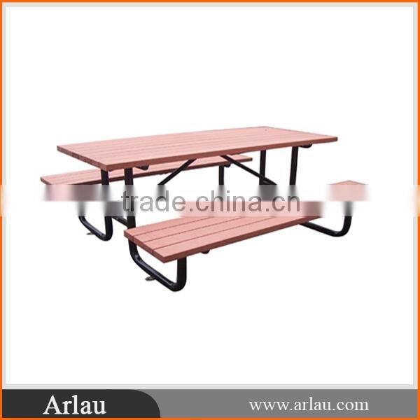 Solid Wooden Bench Table Set