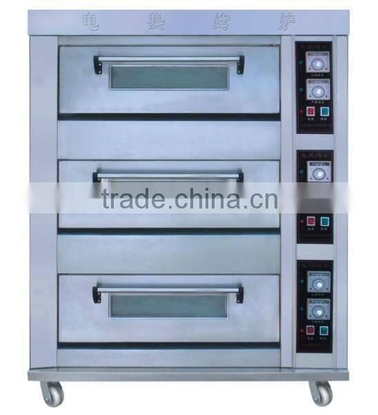 Hot Sale Electric Automatic 3 Deck 60kg/h Capacity Automatic Oven and Bakery Equipment