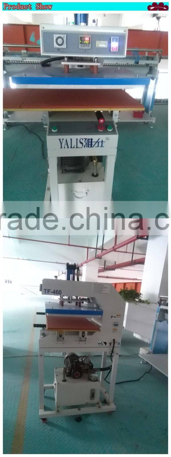1 Hydraulic-drive heat painting machine/hot press print machine for low priceTF-460