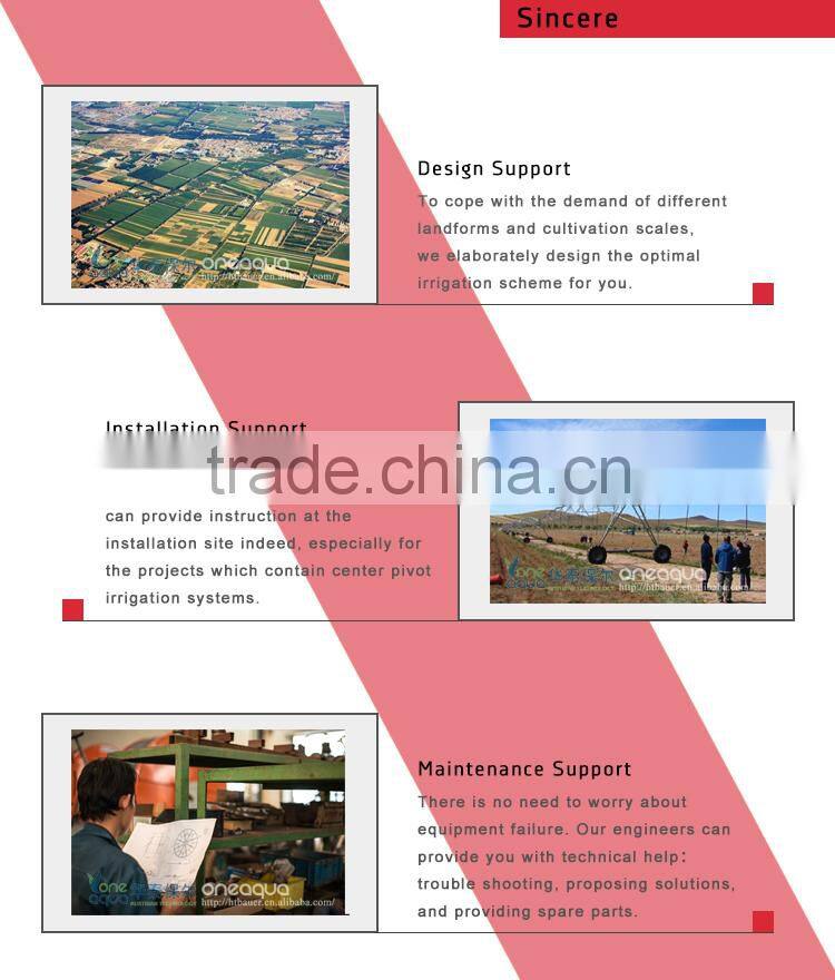 Aquaspin DYP 330 bauer center pivot irrigation system