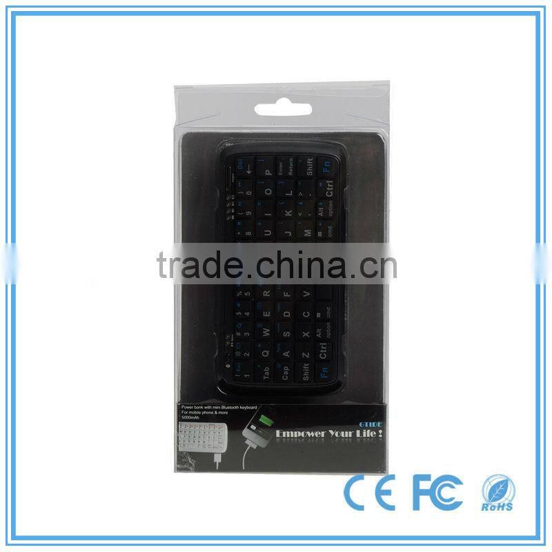 Prommotion!!!Bluetooth qwerty Keyboard case for Samsung galaxy s5