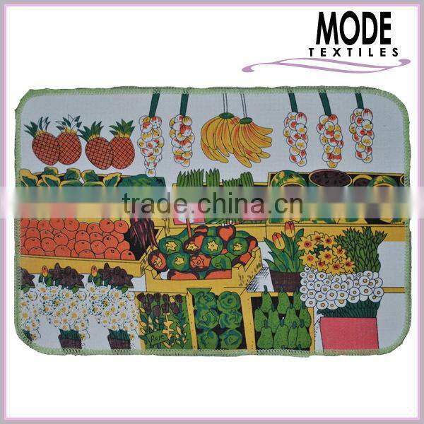 fruit design printed door mat with cheap price