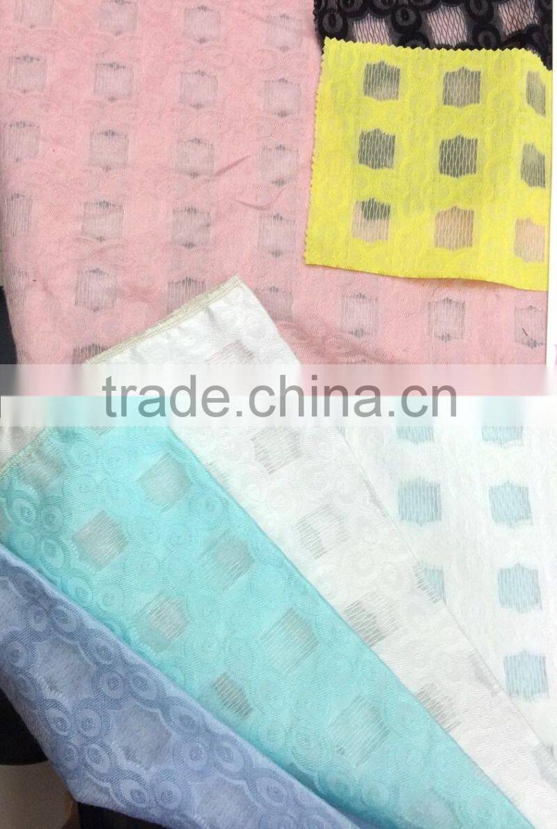 Make in order customized fancy tulles,organza,lace fabrics for dresses