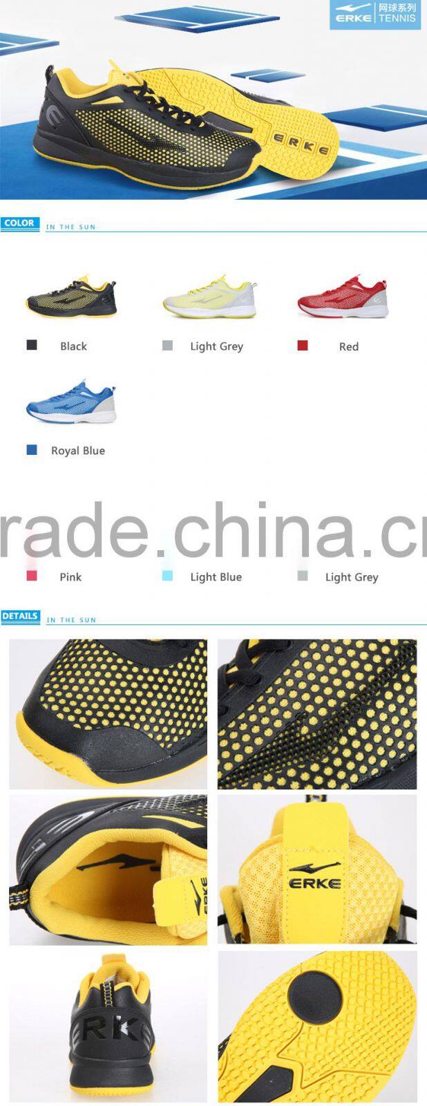 ERKE performance mens tennis shoes tennis training shoes mens sneaker tennis shoes original wholesale tennis shoes couple style