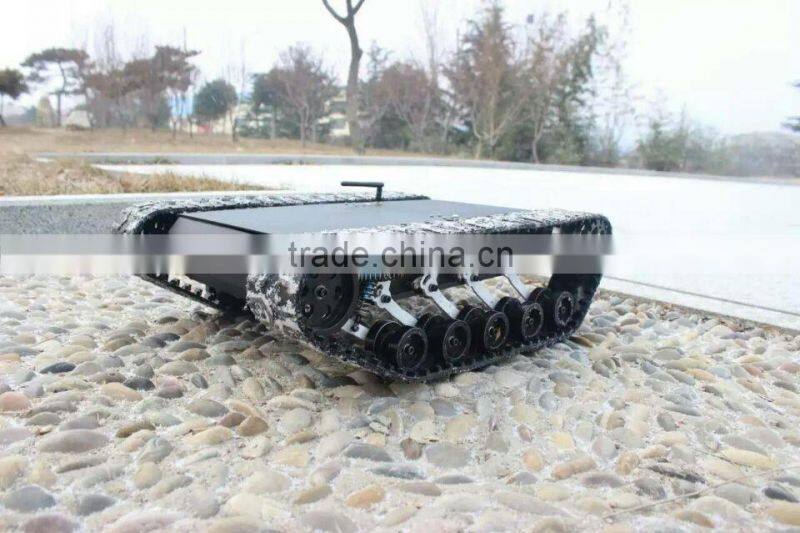 Suspension undercarriage/ Roboat rubber track chassis